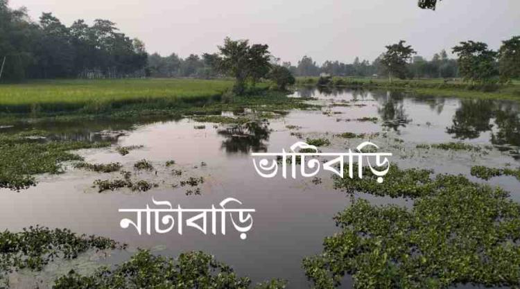 নাটাবাড়ি ও ভাটিবাড়ি নামের উৎপত্তি। Natabari and Bhatibari